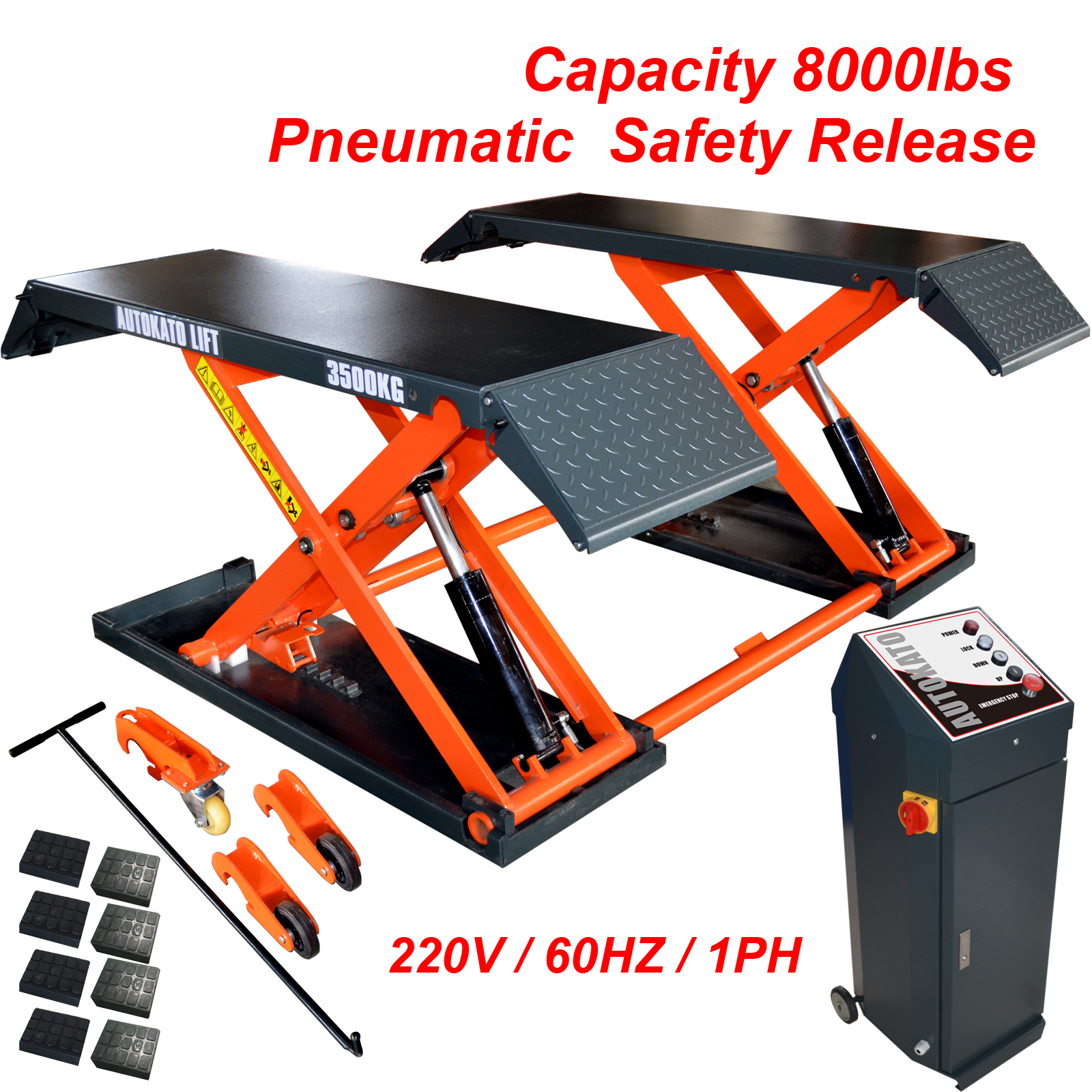 【中古】 Lift 808ステイト Kernel 6000 lb - Low Rise Scissor Lift | Redline Stands